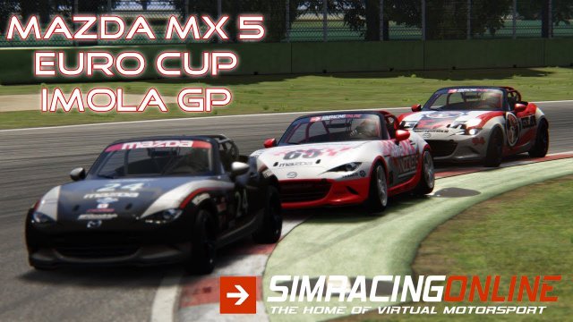 Mazda MX5 Cup - Imola GP - Assetto Corsa - Simracingonline.co.uk