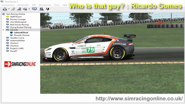 Sim Racing Online & Who is that guy? & Ricardo Gomes