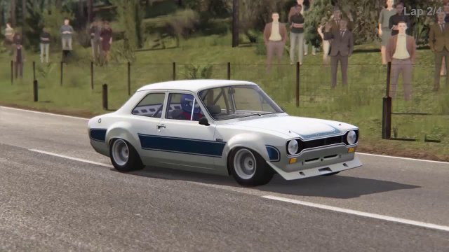 Assetto Corsa - Feldbergring & Ford Escort RS1600 - 4 lap race driven in anger