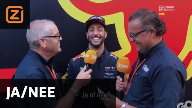 Ja/Nee | Daniel Ricciardo | Formule 1 Café | 28/7/2017