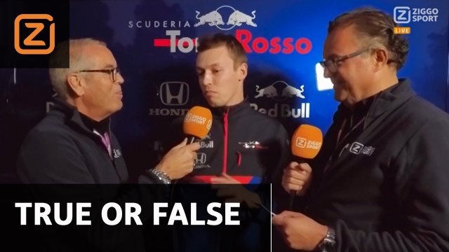 True or False met Daniil Kvyat | Formule 1 2019