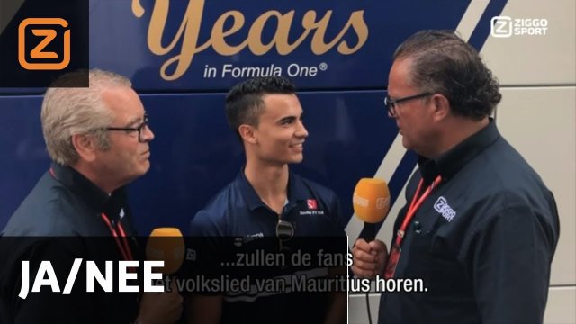 Ja/Nee | Pascal Wehrlein | Formule 1 Café | 26/5/2017