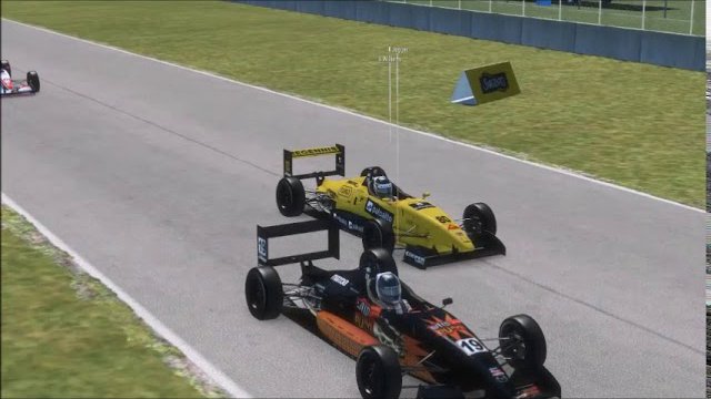 rf2 USF2000 road america race highlights