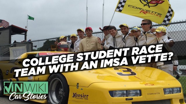 No one wants to lose to college kids with a 700 hp IMSA Vette