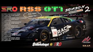 SimRacingOnline RSS GT1 Series 2 - Round 2 from Virginia International Raceway