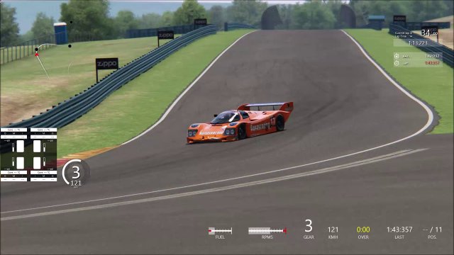 Assetto Corsa | Group C Honey Jar Series | Watkins Glen | Last corner last lap