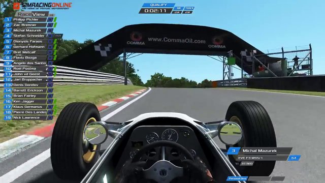 SimRacingOnline Historic F3 Challenge LIVE!