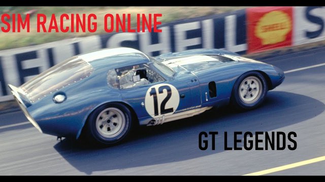 SimRacingOnline - GT Legends Classic Sports Car Racing - Round 2 from Charade