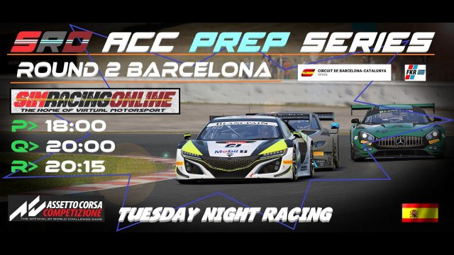 SRO FKR Prep Series - Race 2 - Barcelona GP - Assetto Corsa Competizione