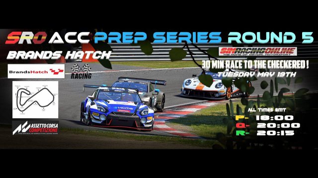 SRO FKR Prep Series - Race 5 - Brands Hatch - Assetto Corsa Competizione