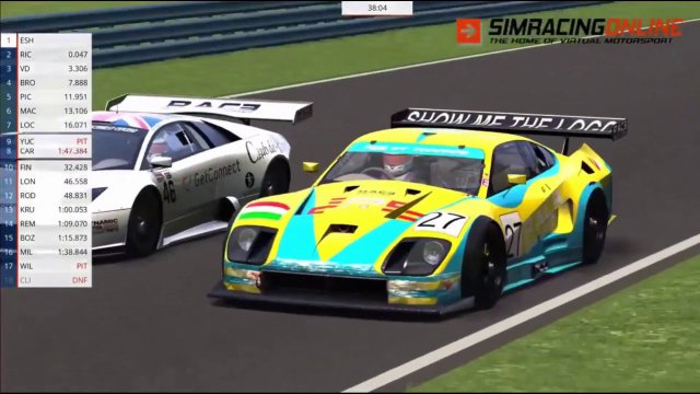 Assetto Corsa RSS GT1 Season highlights - Round 3 Watkins Glen