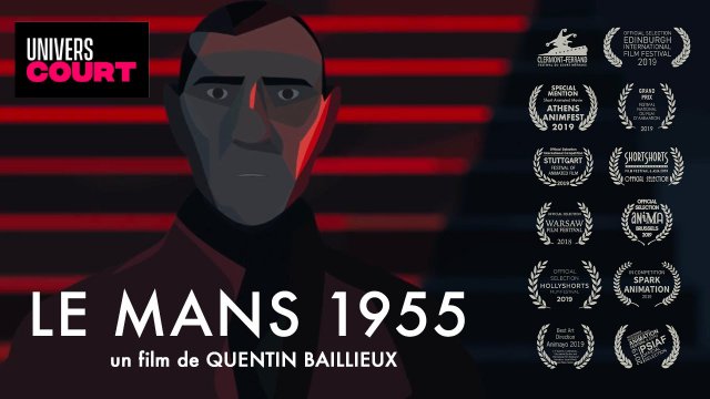 LE MANS 1955 - Court métrage d'animation de Q. Baillieux