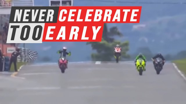 Never Celebrate Too Early | Motorsports Edition