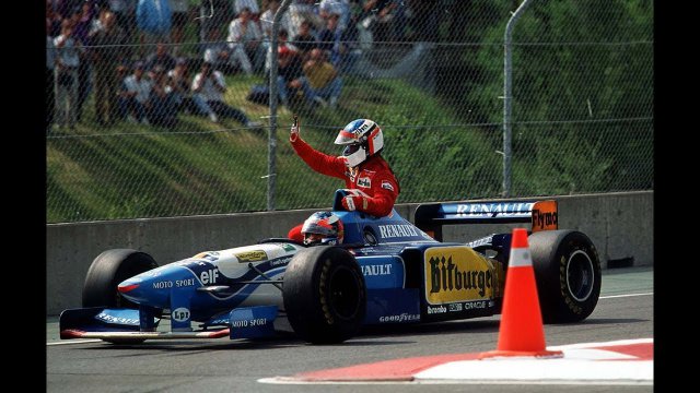 THE ONLY WIN OF JEAN ALESI CAME ON HIS BIRTHDAY - CANADA 1995
