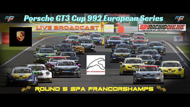 Porsche GT3 Cup 992 European Series R5 Spa Francorshamps