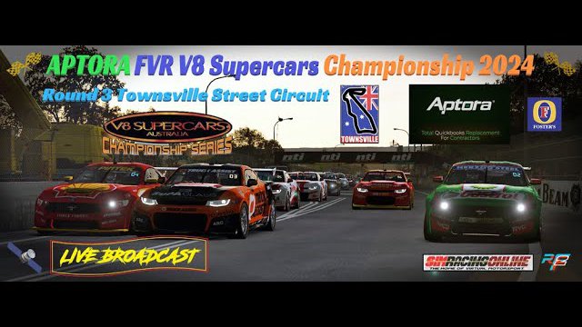 APTORA FVR V8 Supercars Championship 2024 Round 3 Townsville Street Circuit