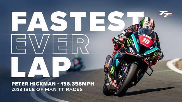Fastest EVER Lap of the Isle of Man TT | Peter Hickman - 136.358mph