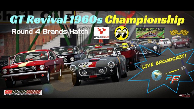 GT Revival 1960s Championship R4 Brands Hatch