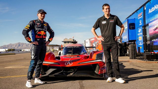 Behind the Scenes: Max Verstappen Driving the Acura ARX-06