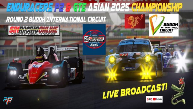 SRO 2025 World series Enduracers P2 & GTE Asian 2025 Championship Round 2