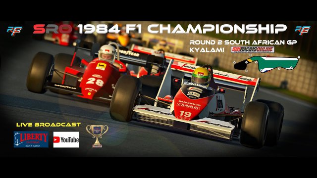SRO 2025 World Series! Series 3- 84' F1 Championship - Round 2 Kyalami GP Part 2