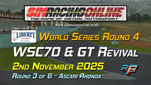SRO 2025 World Series! Series 4 round 3  Ascari Ronda